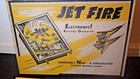 Space Mars Convair Xfy-1 Jet Fire Military Pinball Game Box Battery-op St  Louis