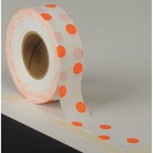 Flagging Tape  No Legend  Black orange  1 3 16 In Wide X 300 Ft Length  Vinyl 
