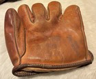 Vintage Globe G33 Baseball Glove Johnny Schmitz Left Split Finger Rare