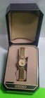 Mcdonalds High Tier Service Award Watch Gold Tone Seiko Quartz V401-0289