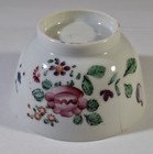 Antique Chinese Export Porcelain Cup Tea Bowl Famille Rose Circa 1800