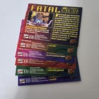 Marvel - 1994 Fleer Ultra X-men X-overs Card Lot 6  103-108  Trading Cards