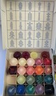 Partylite Lot Cs099 Scented 47 Votive Candles Sampler Multicolor Seasonal Vtg