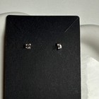 925 Sterling Silver -silver white Metal Dangle drop Chandelier Teardrop Earring