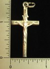 Jesus Medal Silver Holy Catholic Jesus Christ Crucifixion Cross Light In Weight