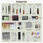 588pcs Professional Leather Working Tool Set   Tools For Leather Craft Enthusias