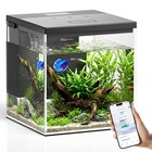 Smart Fish Tank 2 4 Gallon Glass Aquarium With App Control  Betta Nano Tank  Qui