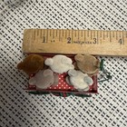 Vintage Enesco Miniature Mini Metal Wagon Holiday Bears Ornament 3  Decor Taiwan