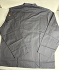 Happy Chef 3 4 Sleeve Coat Style  403 Men Size Large Charcoal Gray Nwt