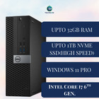 Dell Optiplex Desktop Pc I7 up To 32gb Ram  1tb Nvme Ssd windows 11 Pro wifi bt