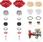 Universal Outdoor Faucet Wall Hydrant Repair Kit W vacvbkx1b Vacuum Breaker Kit