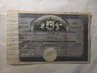 Sling s      Vintage 1910 Valley Railroad Company Stock Certificate Beautiful      