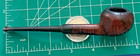 Vtg Petite Fantail Imported Briar Smoking Pipe Estate Vintage Squat Shallow Vg