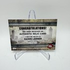 Dawn Lerner 2017 Topps Amc Walking Dead Evolution Authentic Costume Relic R-dl