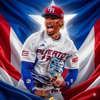 Puerto Rico Baseball Hat Pr Flag 3d Embroidered Snapback Wbc Cap Red Blue 2026