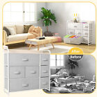 Taus Dresser 7 Drawers Furniture Storage Chest Organizer Fabric Unit Bedroom
