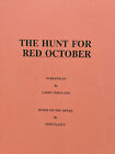 The Hunt For Red October Movie Script screenplay 1989