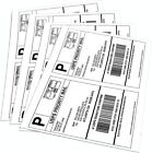 50-20000 Count Half Sheet Shipping Labels 8 5x5 5 Self Adhesive For Laser Inkjet