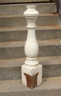 Salvaged Antique Turned Newel Post  C  1880  Nnp245
