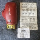 Muhammad Ali Rare Signed Authentic     Boxing Glove  Stacks Of Plaques Coa 