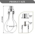 Lamp Shade Holder lamp Shade Light Bulb Clip Adapter clip On Lampshade Adapter I