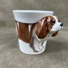 Cavalier King Charles Spaniel 3-d Mug hand Painted Blue Witch Thailand dog Lover