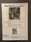 Mouchette Nadine Nortier  Jean-claude Guilbert 1967 Danish Press Release