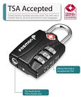 4x  tsa Approve  3 Digit Alert Indicator Travel Luggage Bag Lock Padlock Reset