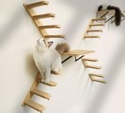 Strong Cat Shelves Stairs For Wall Mounted  1p Cat Shelf  2pcs 4 Steps Stairway