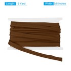 Piping Cord Trim 6 Yards 5 8 Inch Piping Tape For Sewing Diy  Brown