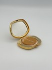 Vintage Estee Lauder Perfume Powder Compact 1996 Zodiac  golden Pisces 