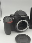 Nikon D5600 24 2mp Digital Slr Camera Black  body Only  Black Charger Battery
