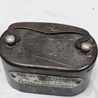 Vtg Emmaus Pennsylvania Nat  Burns Co  Ny Savings Portable Deposit Bank Antique