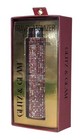 Glitz And Glam Pink   Silver Rhinestone Travel Atomizer 8ml New In Box