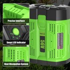 1 2pack 56v 12 0ah Upgrade For Ego Ba5600t Power   56v 10ah Lithium New Battery