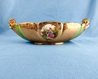 Le Mieux China Vintage Rococo Style Center Piece Bowl Boat Shape Style 24k Gold
