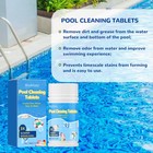 1 5x Multifunction Pool Cleaning Tablets For Crystal Clear Water  Clears Cloudy
