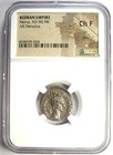 Nerva Ar Denarius Silver Roman Coin 96 Ad - Certified Ngc Choice Fine - Rare 