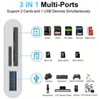 5-in-1 Usb3 0 sd tf Card Reader For Iphone ipad android pc Otg Adapter Plug play
