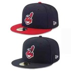 New Cleveland Indians Cle Classics 59fifty 5950 Fitted Hat Mlb Era Baseball Cap