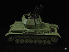 Wirbelwind Flakpanzer Iv German Anti-aircraft Tank Wwii 1 35 Scale Model Kit
