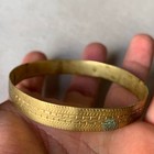 Antique Rare Extremely Ancient Bracelet Bronze Roman Authentic Very Old Jewelry