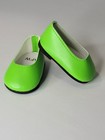 Green Slip On Dress Shoes Fits 18  American Girl Doll Clothing Shoes