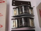 2 Nos Vintage Trailer Side Marker Lights Signal-stat 1101w - Clear