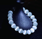2025new  8mm Selenite Beads Healing Reiki Balance Chakra Bracelet Gift For Her