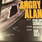 Angry Alan Window Card Poster Signed By John Krasinski - Off Broadway The Office