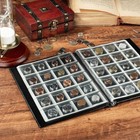 200 Pockets Coin Album - Coin Collecting Book With 10 Pages  33x33 Mm Grid Ho   