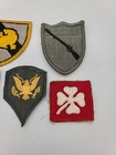 Vintage Army Patches Collectible Lot Of 6 One Owner Original 