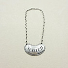 Vintage Sterling Silver Scotch Decanter Liquor Label Bottle Accessory