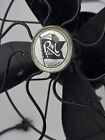Antique Robbins   Myers Electric Brass Blades Oscillating Fan 18  1204-a Working
